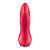 Satisfyer Rotator Plug 1+ - Анальная смарт-пробка, 12.8х3.8 см (красная)