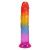 Дилдо Doc Johnson Crystal Jellies 7 Inch Сlassic Dong Rainbow, 17,8 см - купити в Україні | Секс шоп SEX-SHOP.ua