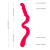 Fun Factory New Wave - двусторонний W-образный стимулятор, 33х4.1 см (красный) Fun Factory New Wave - двусторонний W-образный стимулятор, 33х4.1 см (красный)