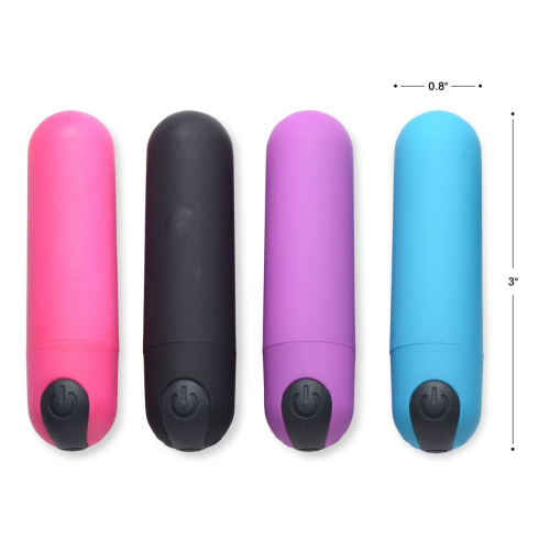 BANG! Vibrating Bullet Pink - Віброкуля з пультом Д/У, 7,6 см (рожевий) - купити в Києві, Україні