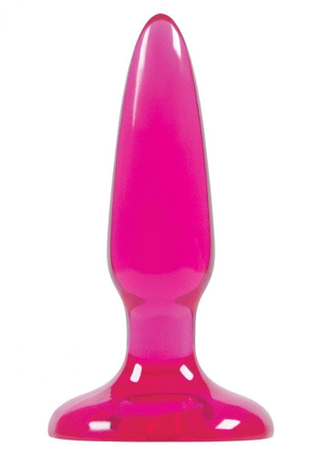 Ns Novelties Pleasure Plug Mini - Анальная пробка, 8,5х2,2 см 8,5х2,2 см (розовый)