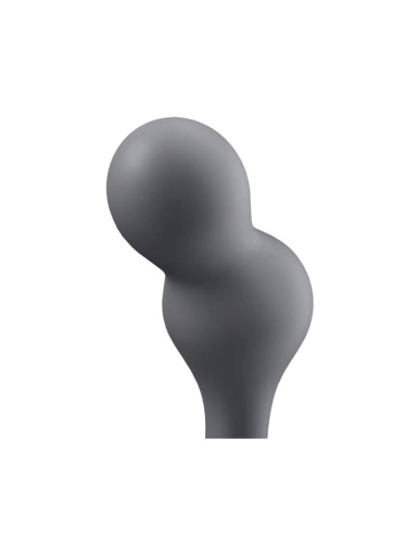 Satisfyer Deep Diver - Анальна смарт пробка з вібрацією, 11.2х3.2 см (сірий) - купити в Києві, Україні