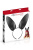 Fetish Tentation Bunny Headband - вушка зайчика, (чорний) - купити в Києві, Україні Fetish Tentation Bunny Headband - вушка зайчика, (чорний) - купити в Києві, Україні