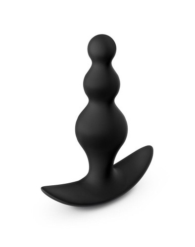 Dorcel Training Beads S - анальная пробка елочка, 10х3 см (черный)