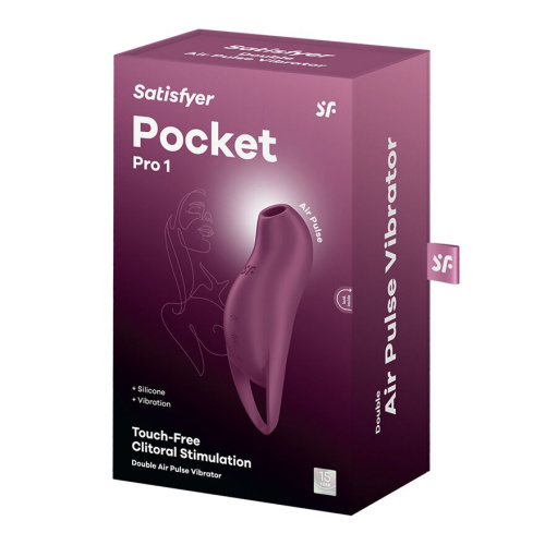 Вакуумный стимулятор Satisfyer Pocket Pro 1