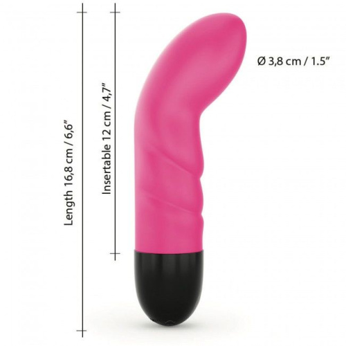Dorcel Expert G 2.0 Magenta перезаряжаемый вибратор для точки G, 15х3.7 см (розовый)