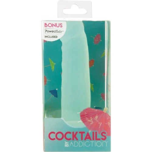 Фаллоимитатор на присоске Cocktails by Addiction – Mint Mojito, 14 см