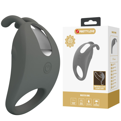 Эрекционное виброкольцо Pretty Love Master Ring