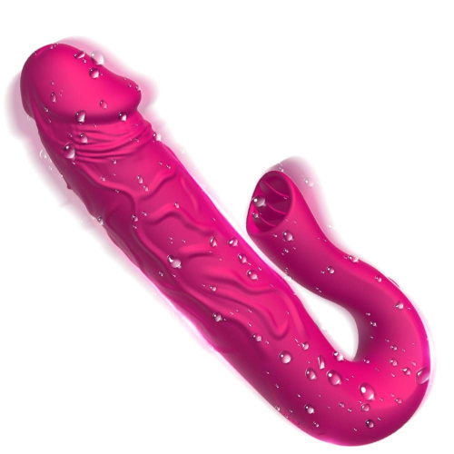 Вібратор Boss Realistic Tongue Stimulating Dildo - купити в Києві, Україні