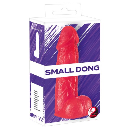 You2Toys Small Dong гибкий и толстый фаллоимитатор, 15х4.2 см
