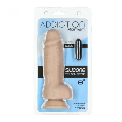 Великий фалоімітатор Addiction Roman 8 Girthy Dong, 20.3 см - купити в Києві, Україні