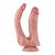 Двойной фаллоимитатор для секс-машин Hismith Double Penetrator, 9.25″, KlicLok
