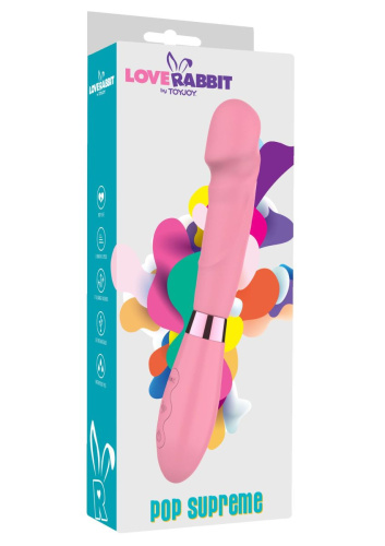 Toy Joy Pop Supreme Vibrator - Вибратор, 21 см