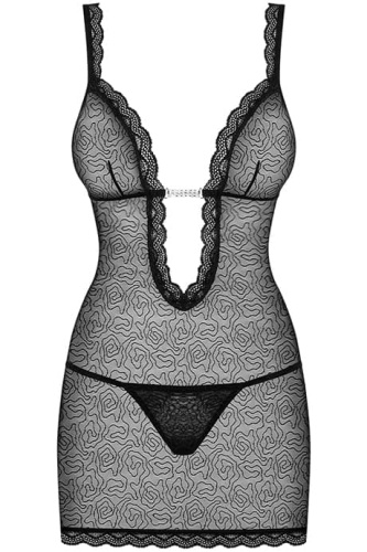 Комплект Obsessive 877-CHE-1 chemise (L/XL)