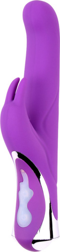 Chisa Melody Woo Sissile Rabit - Вибратор-кролик, 23.5х3.5 см (фиолетовый)