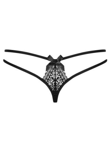 Obsessive Intensa double - Эротические стринги, S/M (чёрный)