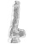 Фаллоимитатор Get Real Clear Dildo 7 inch, 16 см