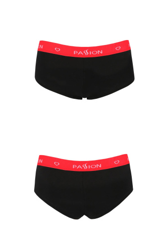 Passion PS003 panties трусики-шортики на резинке, L (чёрный)
