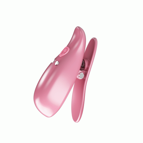 Зажимы для сосков с вибрацией Pretty Love Leaf