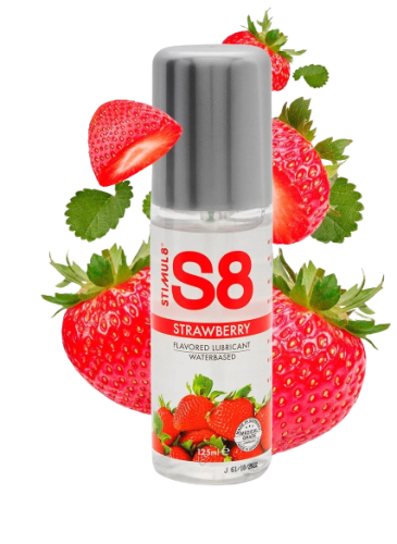 Stimul8 Flavored water based Lube - Лубрикант 125 мл (полуниця) - купити в Києві, Україні