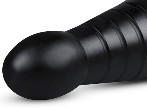 Buttr Devil Dog Butt Plug - Велика анальна пробка-конус, 25,9 см (чорний) - купити в Києві, Україні