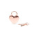 Замочек Liebe Seele Heart Shape Padlock Rose Gold (2 шт) Замочек Liebe Seele Heart Shape Padlock Rose Gold (2 шт)