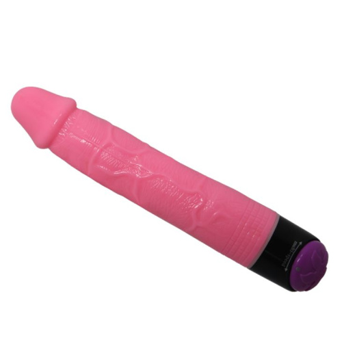 Multi Speed Jelly Vibe Pink - Реалистичный вибратор, 23.8х3.8 см (розовый)