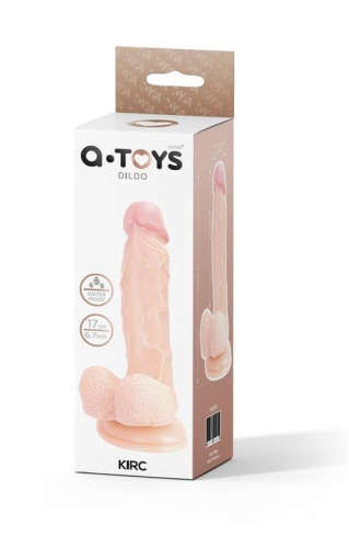 A-Toys by Toyfa Kirc - Фаллоимитатор, 17х2.7-3.4 см