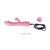 Pretty Love Snappy Vibrator Flesh - перезаряжаемый вибратор-кролик, 19.5х3.2 см (розовый)