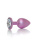 Анальная пробка с камнем B-Series Jewellery Pearl Pink Plug, L Анальная пробка с камнем B-Series Jewellery Pearl Pink Plug, L