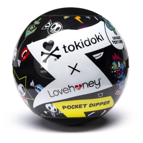 Tokidoki Pleasure Cup Stars - Мастурбатор-яичко, 5х2 см