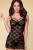 Комплект Obsessive 860-CHE-3 chemise (Черный, S/M)