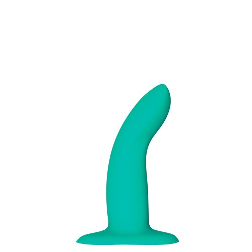Fun Factory Limba Flex S - гибкий силиконовый фаллоимитатор, 11х3 см, (бирюзовый)