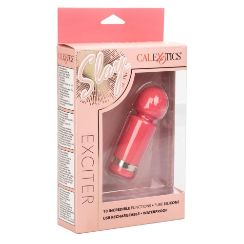 CalExotics Slay Exciter  мини вибромассажер, 9,5х3,25 см
