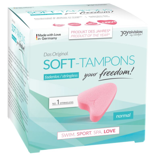 Joy Division Soft-Tampons Normal - Тампоны, 3 шт