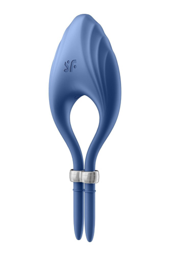 Satisfyer Duelist - эрекционное лассо с вибрацией, 14.5 см (голубой)