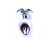 Анальная пробка Jewellery Silver Heart Plug - размер S Анальная пробка Jewellery Silver Heart Plug - размер S