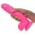 Pop Peckers 8.25" Dildo Pink - Фаллоимитатор, 22,8 см (розовый)