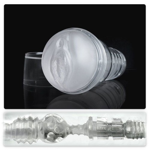 Fleshlight Ice Lady Crystal мастурбатор вагина, 25х6 см