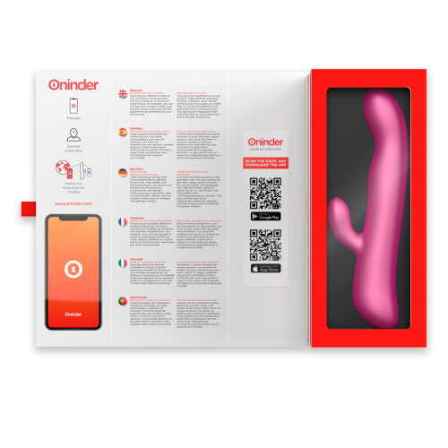 Вибратор кролик со смарт управлением Oninder Vibration & Rotation