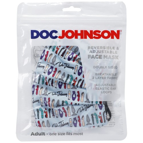 Doc Johnson DJ Reversible And Adjustable Face Mask - Захисна маска - купити в Києві, Україні