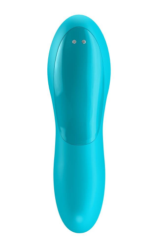 Satisfyer Teaser Light Blue - Вібратор на палець, 12х3.5 см (блакитний) - купити в Києві, Україні