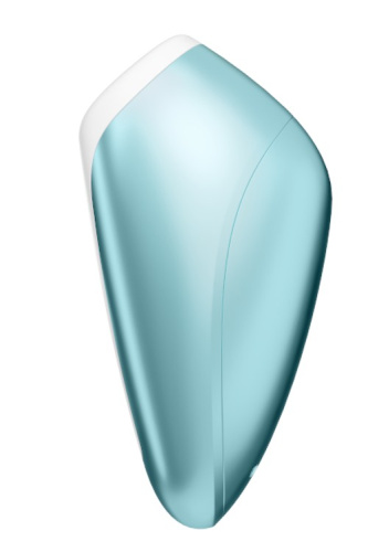 Satisfyer Love Breeze - Компактный вакуумный стимулятор клитора, 9.8х4 см (голубой)