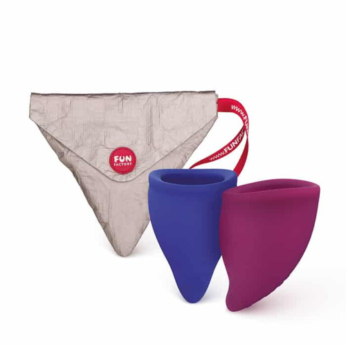 Fun Factory Menstrual Cup - набор менструальных чаш размера B, 2 шт х 30 мл
