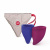 Fun Factory Menstrual Cup - набор менструальных чаш размера B, 2 шт х 30 мл Fun Factory Menstrual Cup - набор менструальных чаш размера B, 2 шт х 30 мл