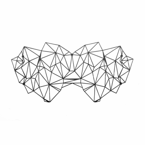 Bijoux Indiscrets - Kristine Mask - Маска на лицо виниловая с клеевым креплением