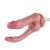 Двойной фаллоимитатор для секс-машин Hismith Double Penetrator, 9.25″, KlicLok