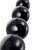 Toyfa A-Toys M - анальная цепочка, 23.2х2.7 см (чёрный)
