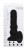 Thunderplugs Silicone Vibrating & Squirming Plug with Remote Control - вибратор с функцией волн, 16.5х4.5 см Черный