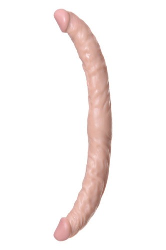 Двусторонний фаллоимитатор Toyfa Realstick Nude, 34 см